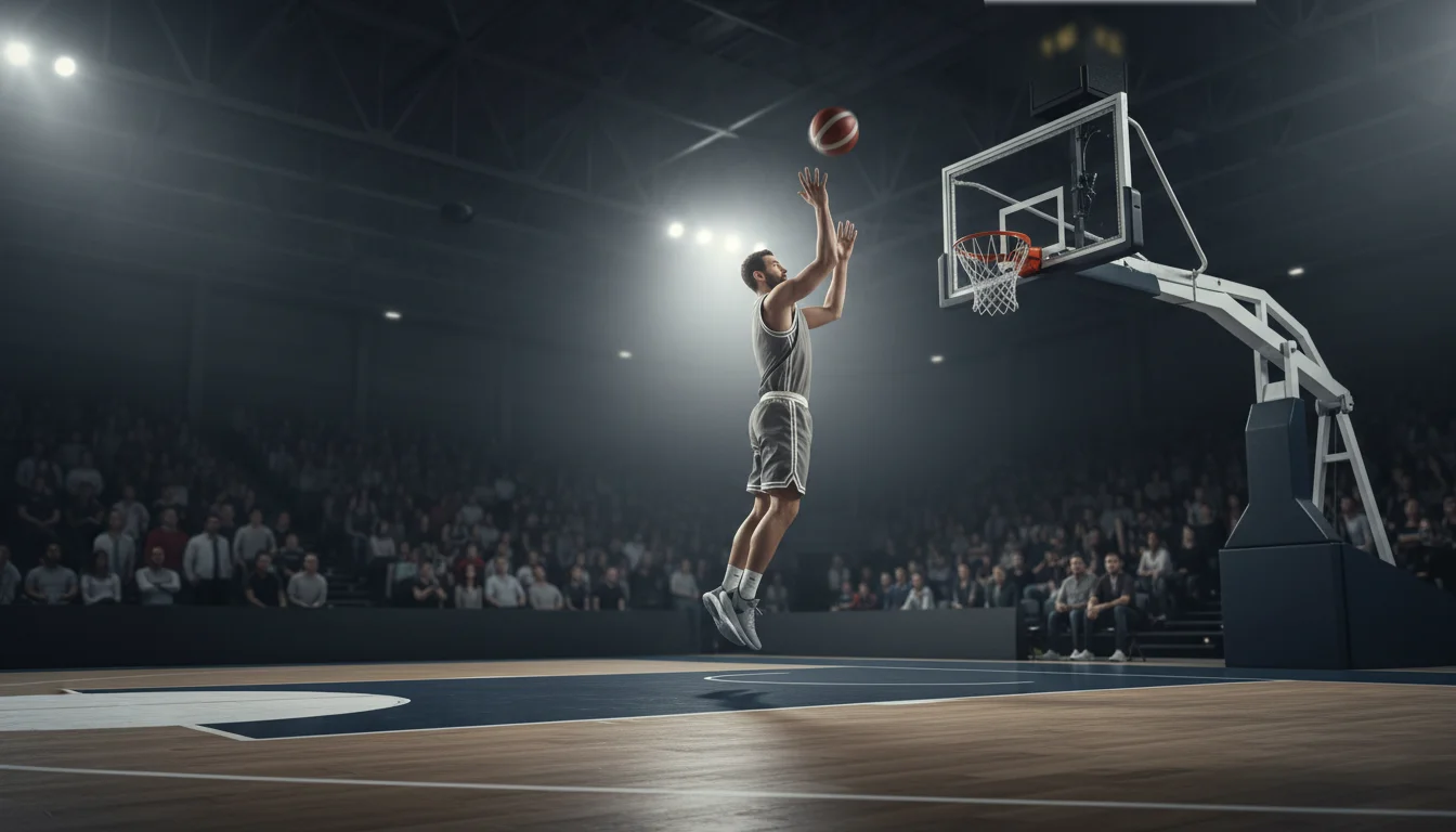 Basketball Spielerwetten – Basketballspieler beim Wurf auf den Korb